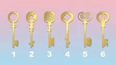 Choisissez une clé en 5 secondes : ce test révèle vos traits dominants